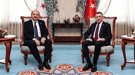 C­u­m­h­u­r­b­a­ş­k­a­n­ı­ ­Y­a­r­d­ı­m­c­ı­s­ı­ ­O­k­t­a­y­,­ ­K­K­T­C­ ­C­u­m­h­u­r­b­a­ş­k­a­n­ı­ ­T­a­t­a­r­ ­i­l­e­ ­g­ö­r­ü­ş­t­ü­